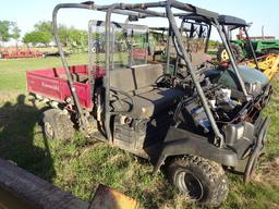 2007 Kawasaki Model KAF950C Salvage ATV