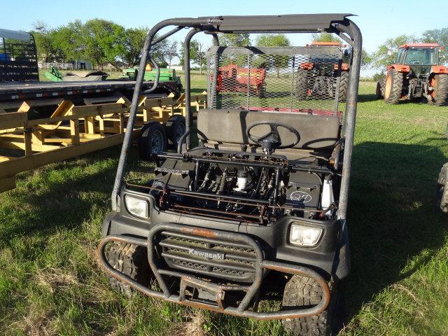 2007 Kawasaki Model KAF950C Salvage ATV