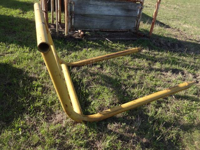 3pt Yellow Hay Fork