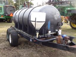 Bumper-Pull, Tandem Axle 1000 Gallon Nurse Tank