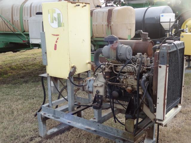 John Deere 4 Cylinder Diesel Irrigation Engine