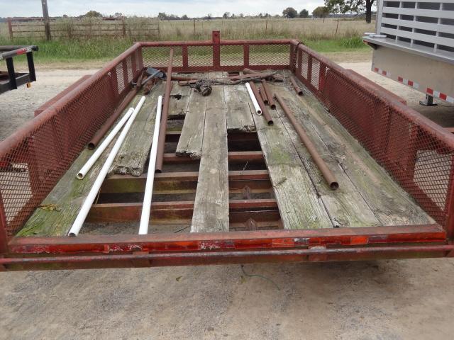 Texas Bragg Bumper-Pull Tandem Axle 6'10" x 16' Trailer