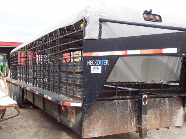 2012 Neckover Gooseneck 6'8" x 32ft Livestock Trailer