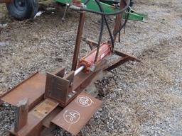 Shop-Built Hydraulic Log Splitter