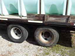 2001 Shop-Built Gooseneck 8' x 20' Tandem Axle Trailer