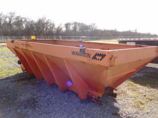 Warren 2420-14ft Hydraulic Driven Spin Spreader Box