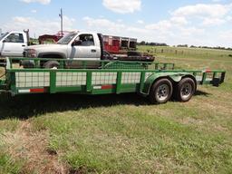 Shopbuilt Bumper-Pull 6'10"x20' Trailer