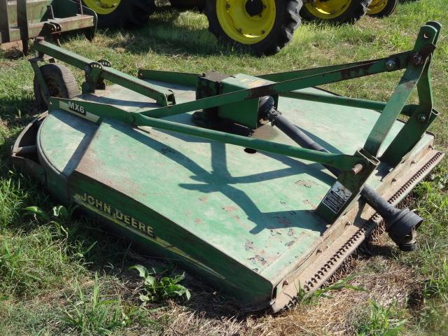 John Deere MX6, 3pt Shredder