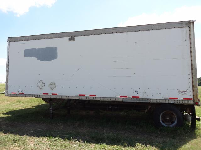 WABASH 5th Wheel, 27ft, Single Axle Dry Box Trailer