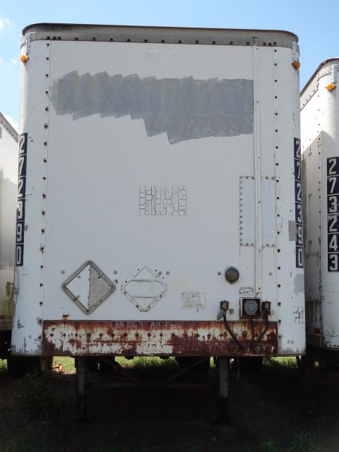 WABASH 5th Wheel, 27ft, Single Axle Dry Box Trailer