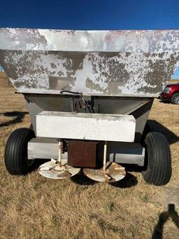 Tyler Stainless Steel, Pull-Type 4 Ton Bulk Spreader