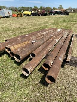 10 - 6" x 14' and 15' Pipe and 1 - 8" x 13' Pipe