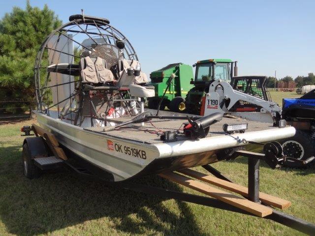 2014 HMDE 14ft Air Boat