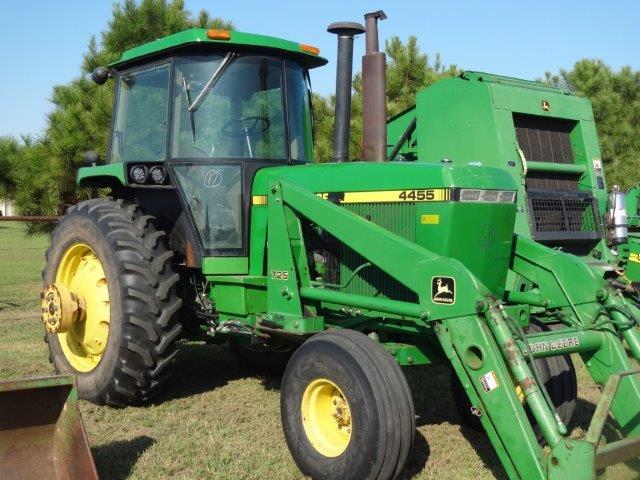 John Deere 4455 Cab & Air Tractor