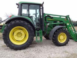 2012 John Deere 7130 MFWD, Deluxe Cab & Air Tractor