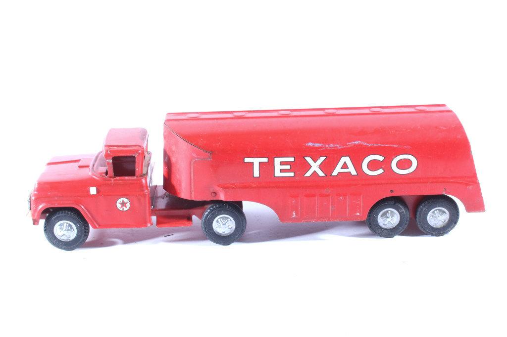 Buddy L Texaco Tanker Stamped Steel Toy Truck