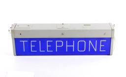 Telephone Booth Lighted Sign