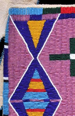 Excellent Sioux Beaded Flat Bag