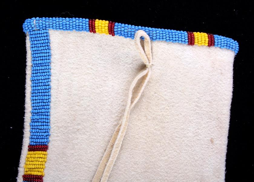 Excellent Sioux Beaded & Quilled Pipe Bag