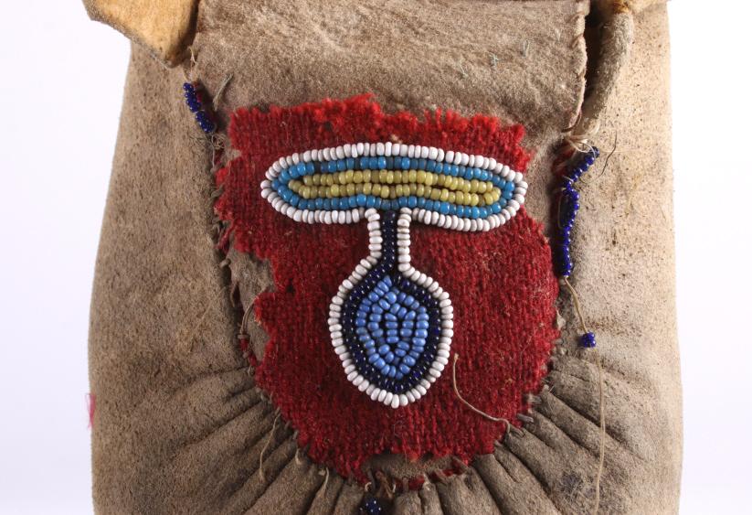 Blackfoot Beaded Moccasin circa 1880