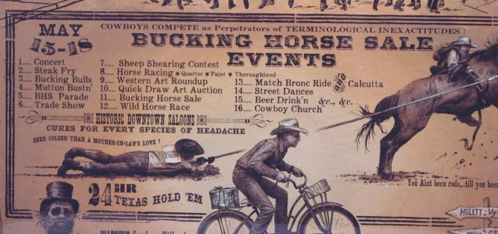 Miles City Bucking Horse Sale Poster Bob Coronato