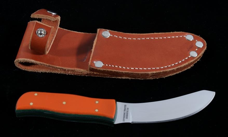 Custom Gerome Weinand Skinner Knife w/ Sheath