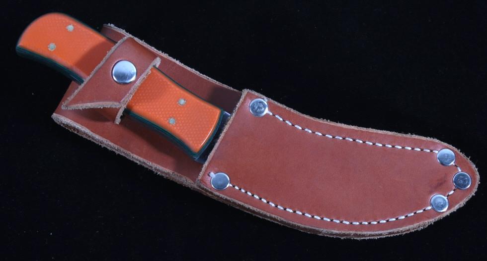 Custom Gerome Weinand Skinner Knife w/ Sheath