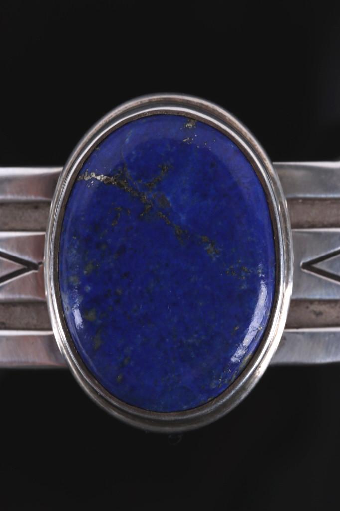 Crow Ken RealBird Sterling & Lapis Lazuli Bracelet