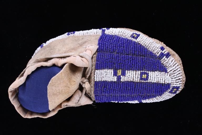 Early 1870's Sioux Beaded Child's Moccasins