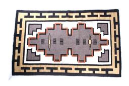 Navajo Klagetoh Trading Post Rug c. 1950's