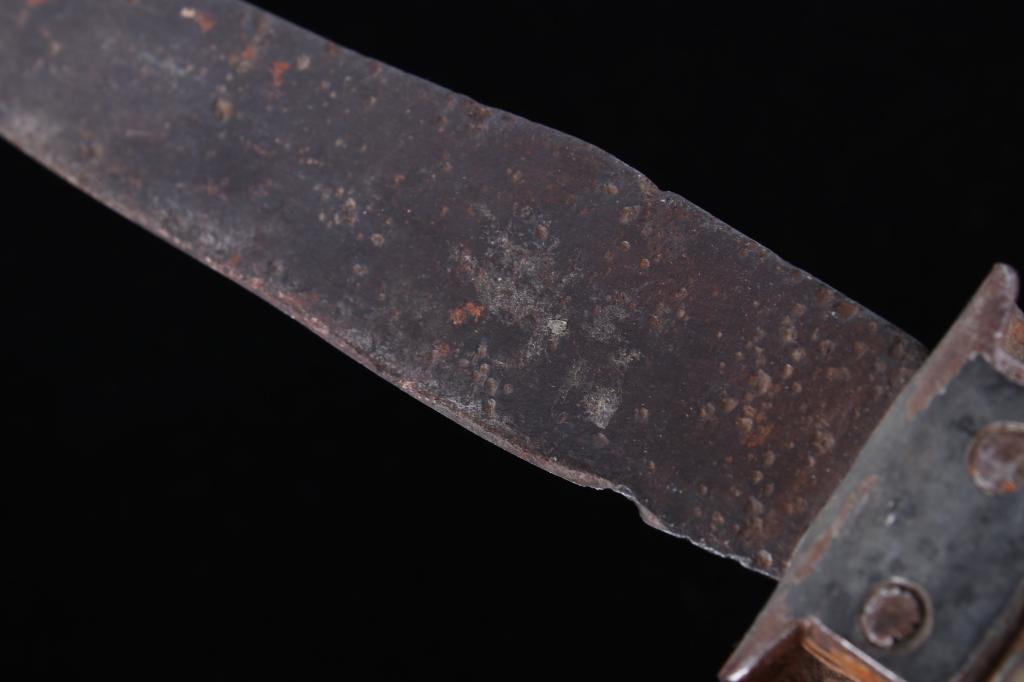Wyoming Arapaho Beaded Sheath & Trade Knife 19th C