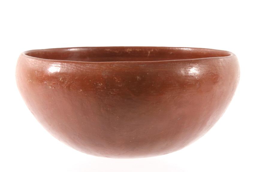 Ohkay Owingeh (San Juan) Pottery Dough Bowl 19th C