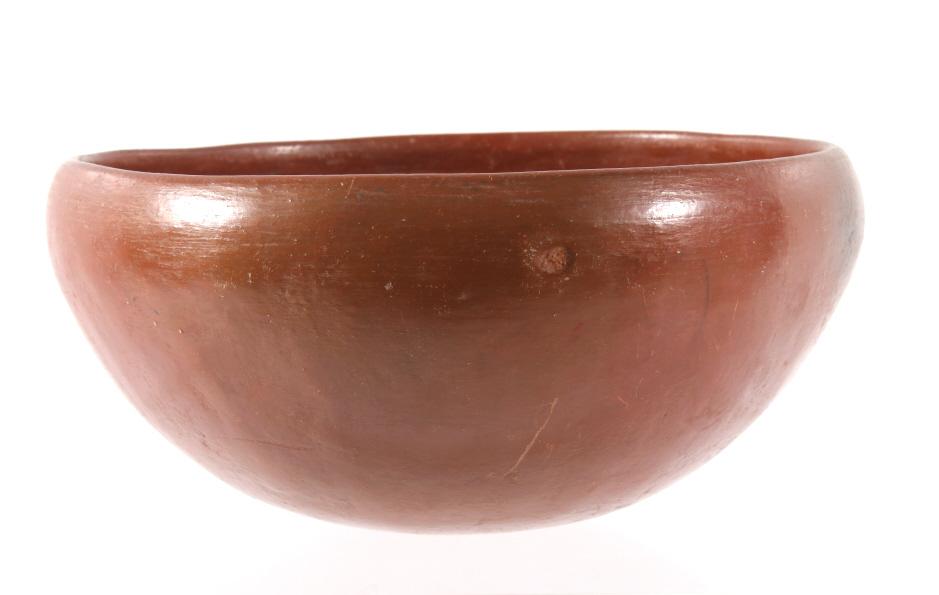 Ohkay Owingeh (San Juan) Pottery Dough Bowl 19th C