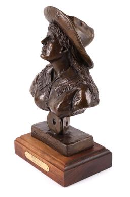 Original Bob Scriver Annie Oakley Bronze Sculpture