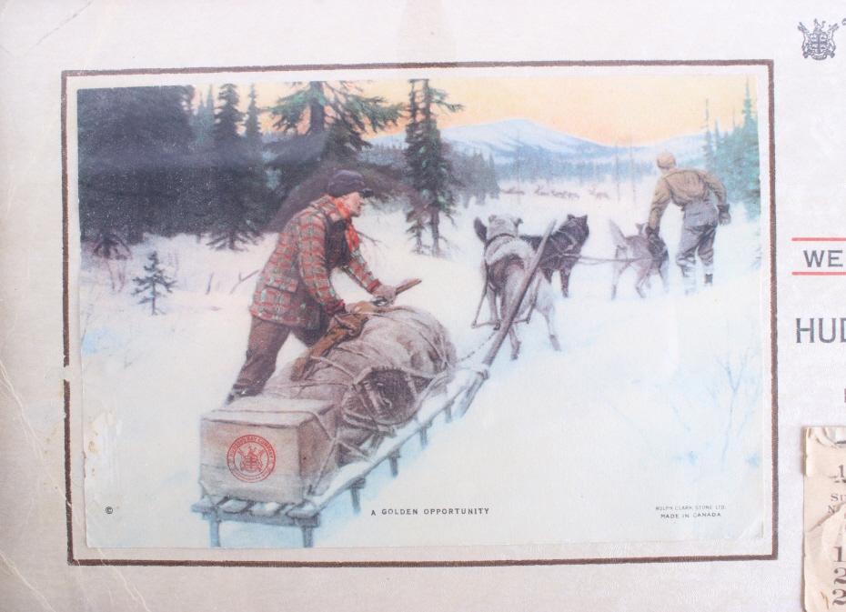 Hudson Bay Company Advertisement Calendar c. 1929