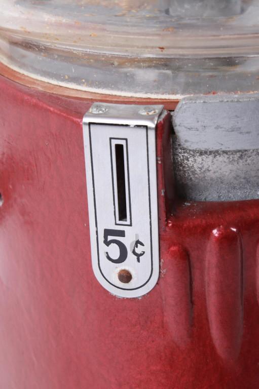 Coin Operated Light Up Hot Peanut Dispenser C 1940