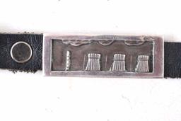 Navajo R.H. Begay Sterling Silver Storyteller Belt