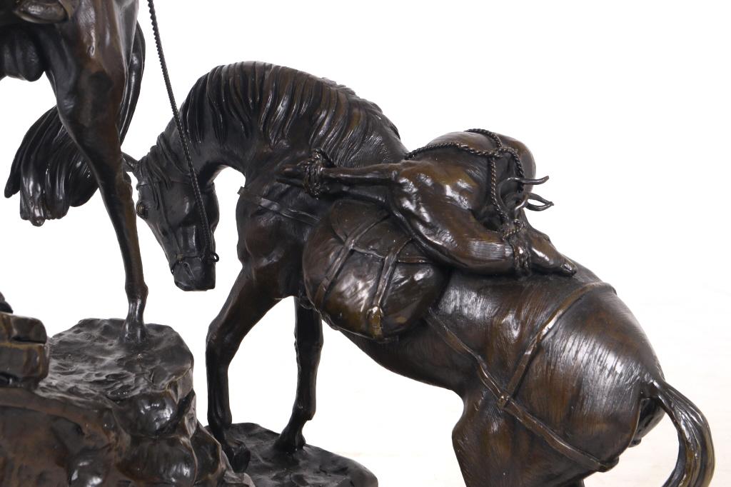 Jim Davidson Western Indian Successful Hunt Statue