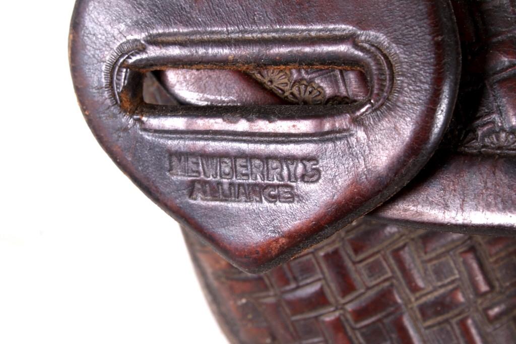 1937 Gillette Round Up Newberry Alliance Saddle