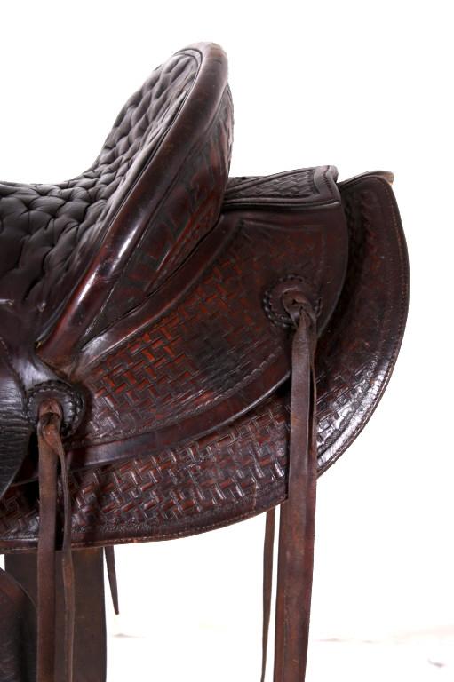 1937 Gillette Round Up Newberry Alliance Saddle