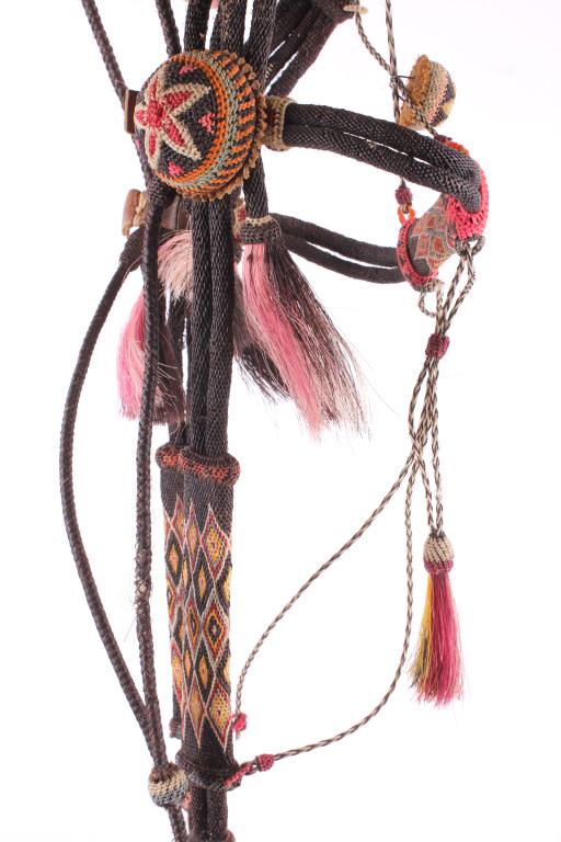 Walla Walla Prison Hitched Horsehair Bridle C 1890