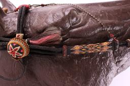 Walla Walla Prison Hitched Horsehair Bridle C 1890