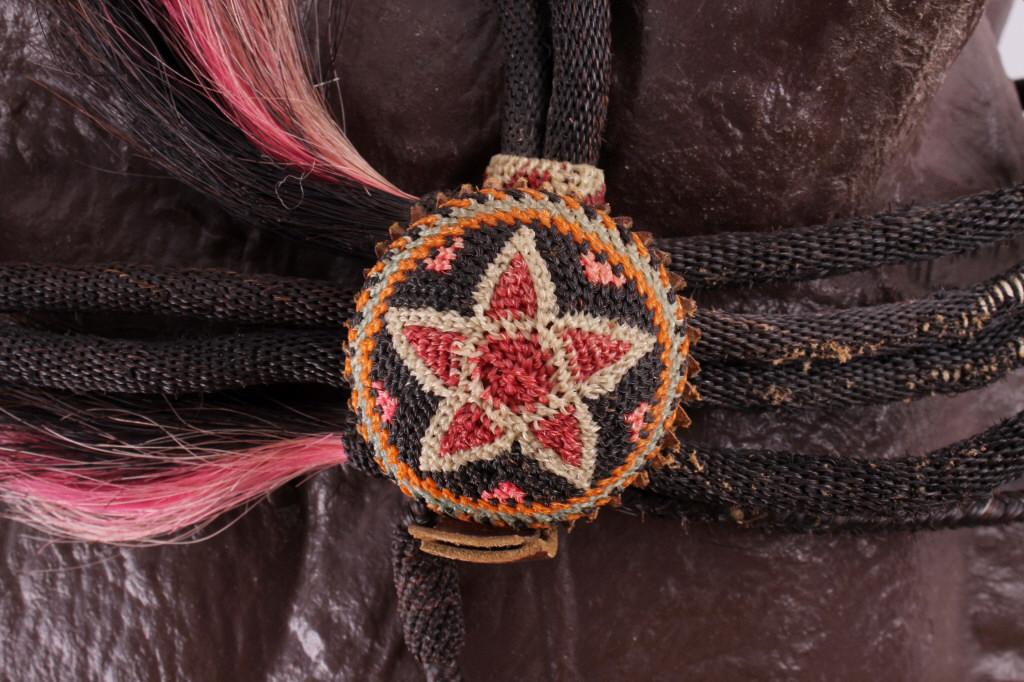 Walla Walla Prison Hitched Horsehair Bridle C 1890