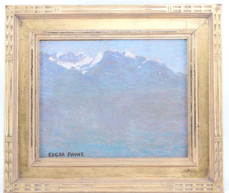 Edgar Alwin Payne (1883-1947) In the Misty Alps