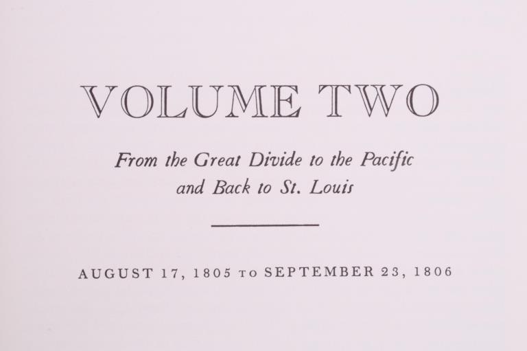 1st Ed. Journals of the Expedition Lewis & Clark