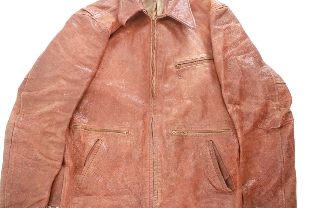 Genuine Goatskin Leather Jacket by Knopf