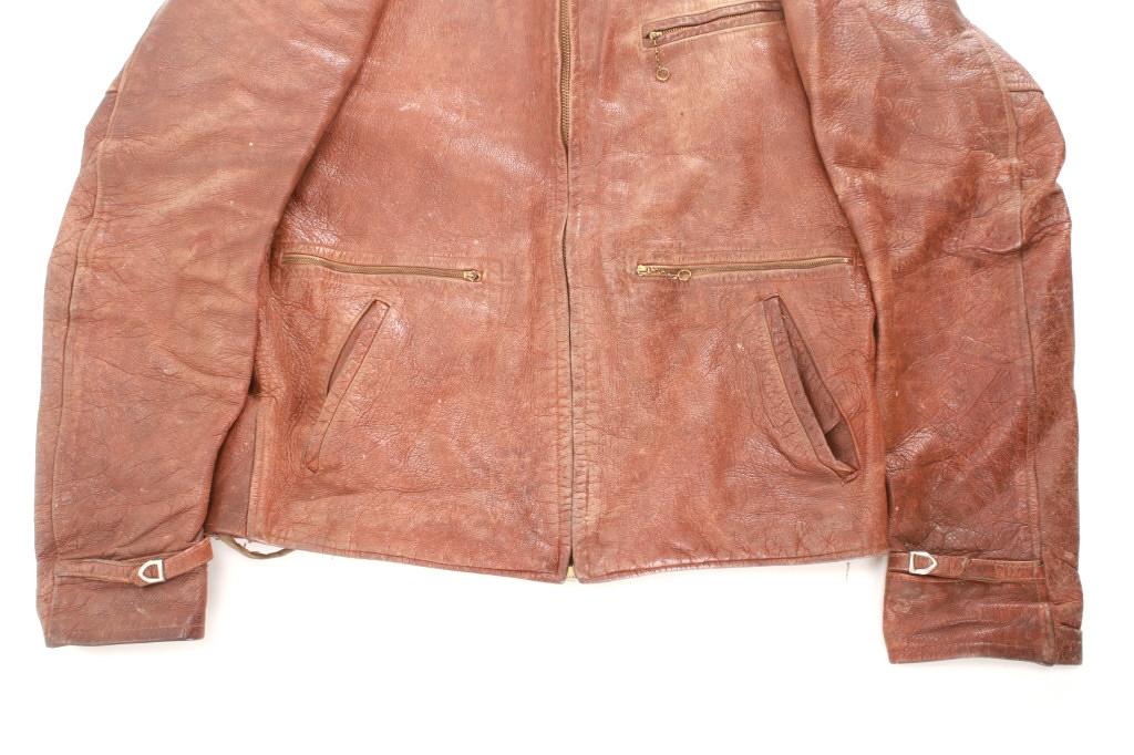 Genuine Goatskin Leather Jacket by Knopf