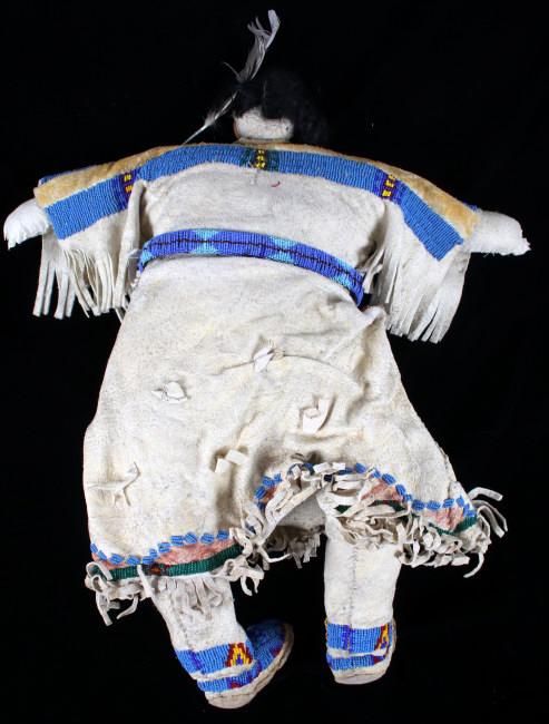 Northern Cheyenne Beaded Hide Doll Anna Clubfoot