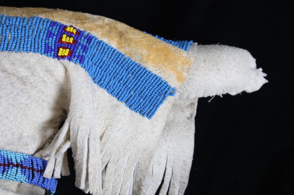 Northern Cheyenne Beaded Hide Doll Anna Clubfoot