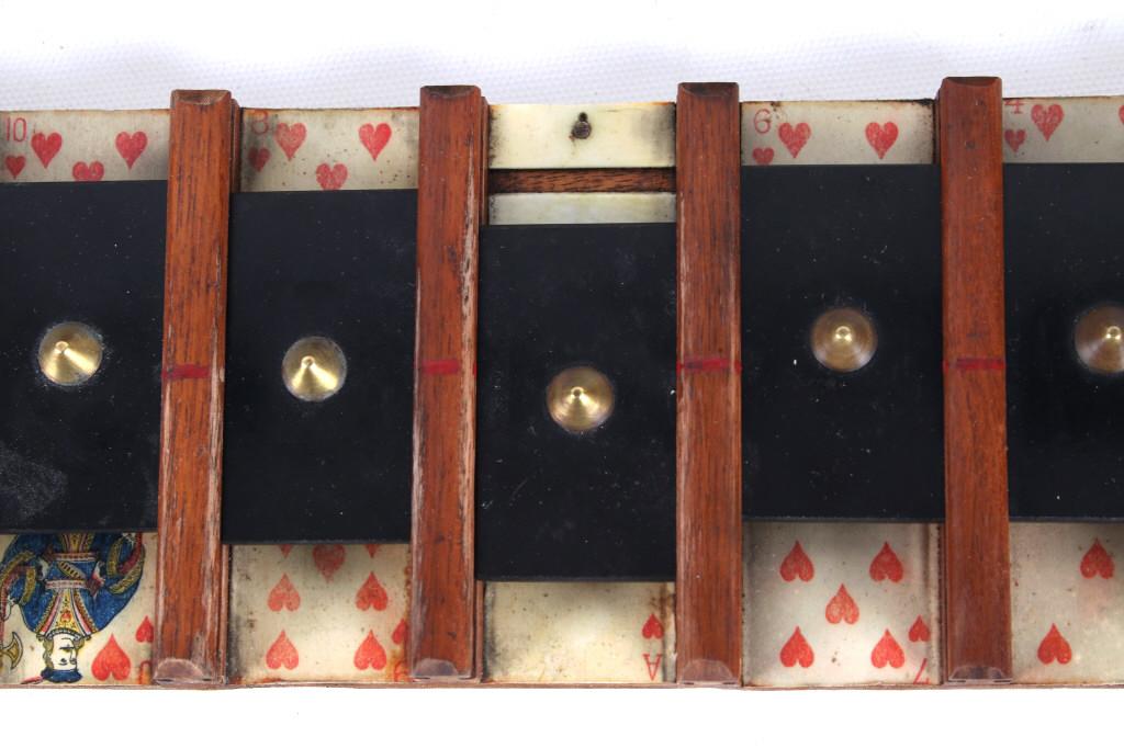 C. 1860's Gambler's Colt & Stiletto Traveling Case